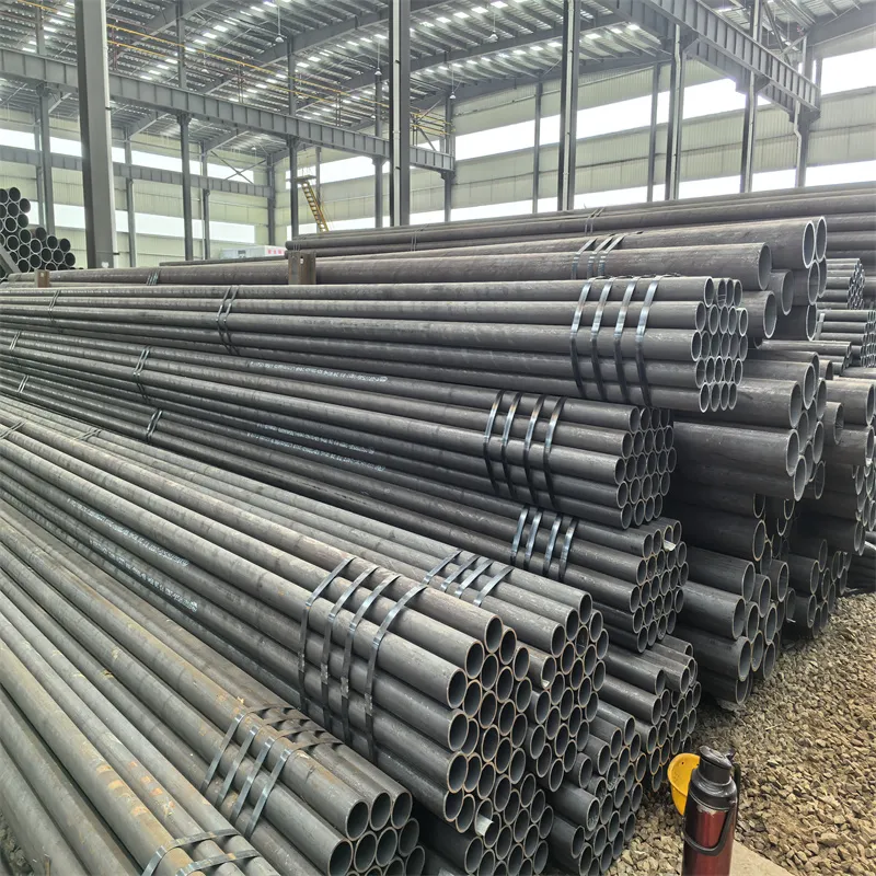 Top Quality Welded Carbon 3 Inch Steel Pipe Q235 Q345 Hot Rolled Carbon Steel Pipe Seamless Mild Pipe for Construction Thick Wall Seamless Steel Pipes 0