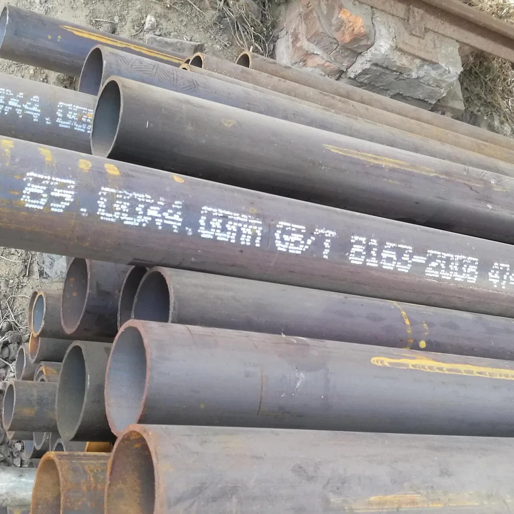 High Quality Carbon Steel Round Pipe 	Φ10-Φ820mm × Sch10-Sch160 Welded Cold Rolled Seamless Steel Pipe Round Tubes Steel Pipe 4