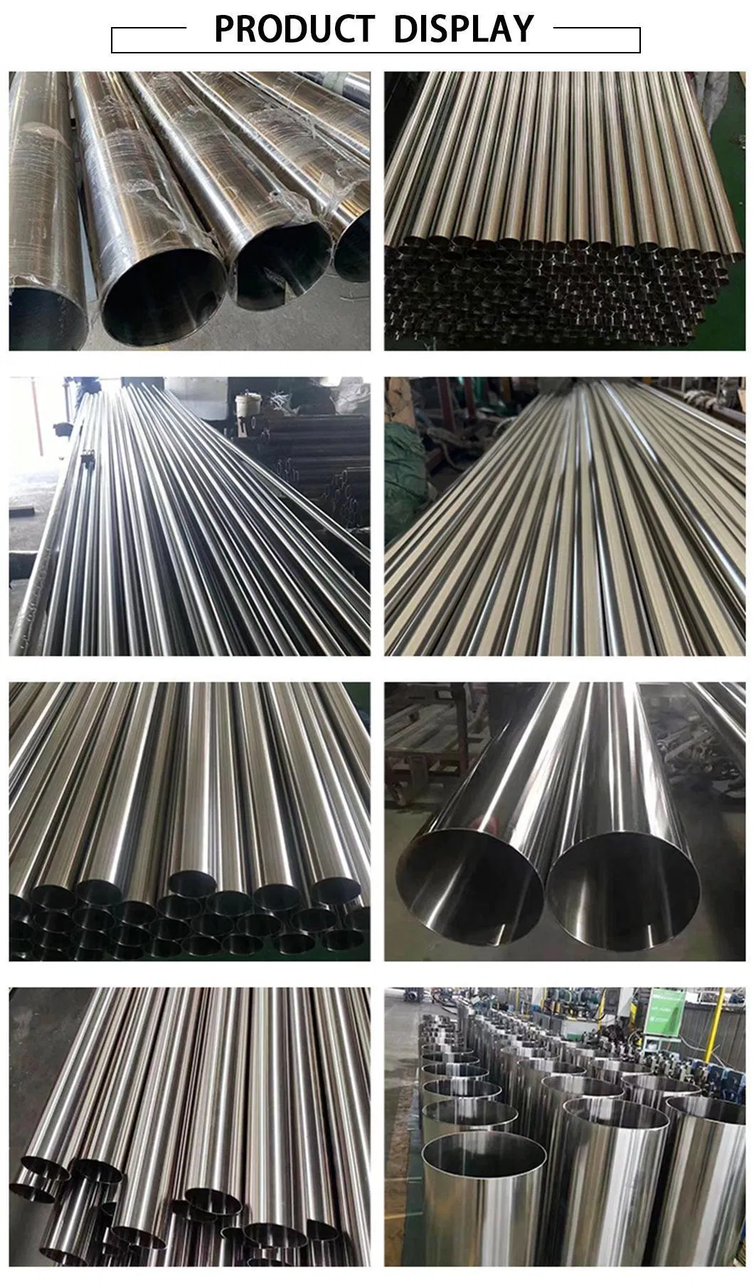 316 304 Seamless 201 Stainless Galvanized Carbon Steel Pipe Welded Cold Rolled Stainless Steel Pipe 3
